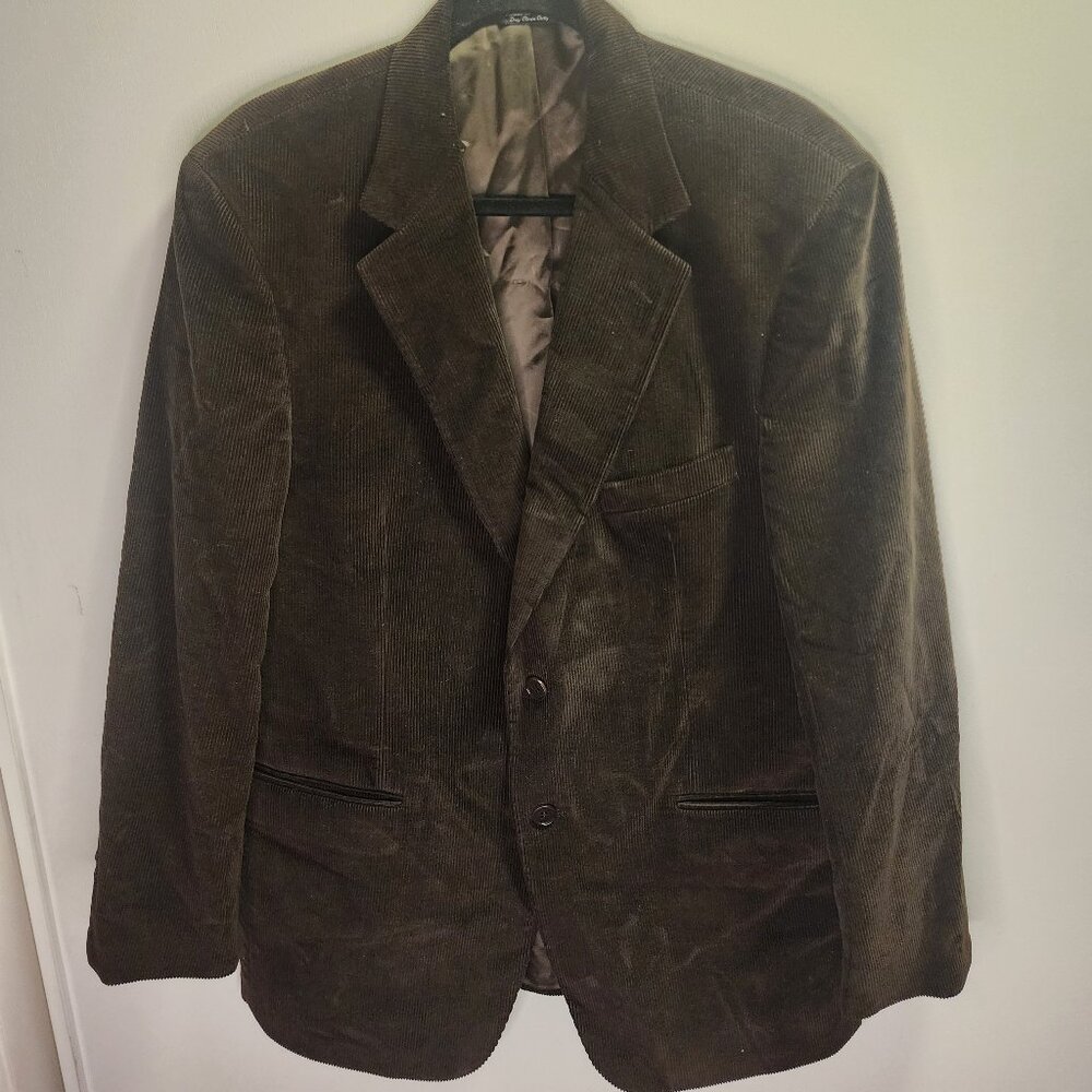 Eddie Bauer Brown Suit Jacket - Size 42 Regular